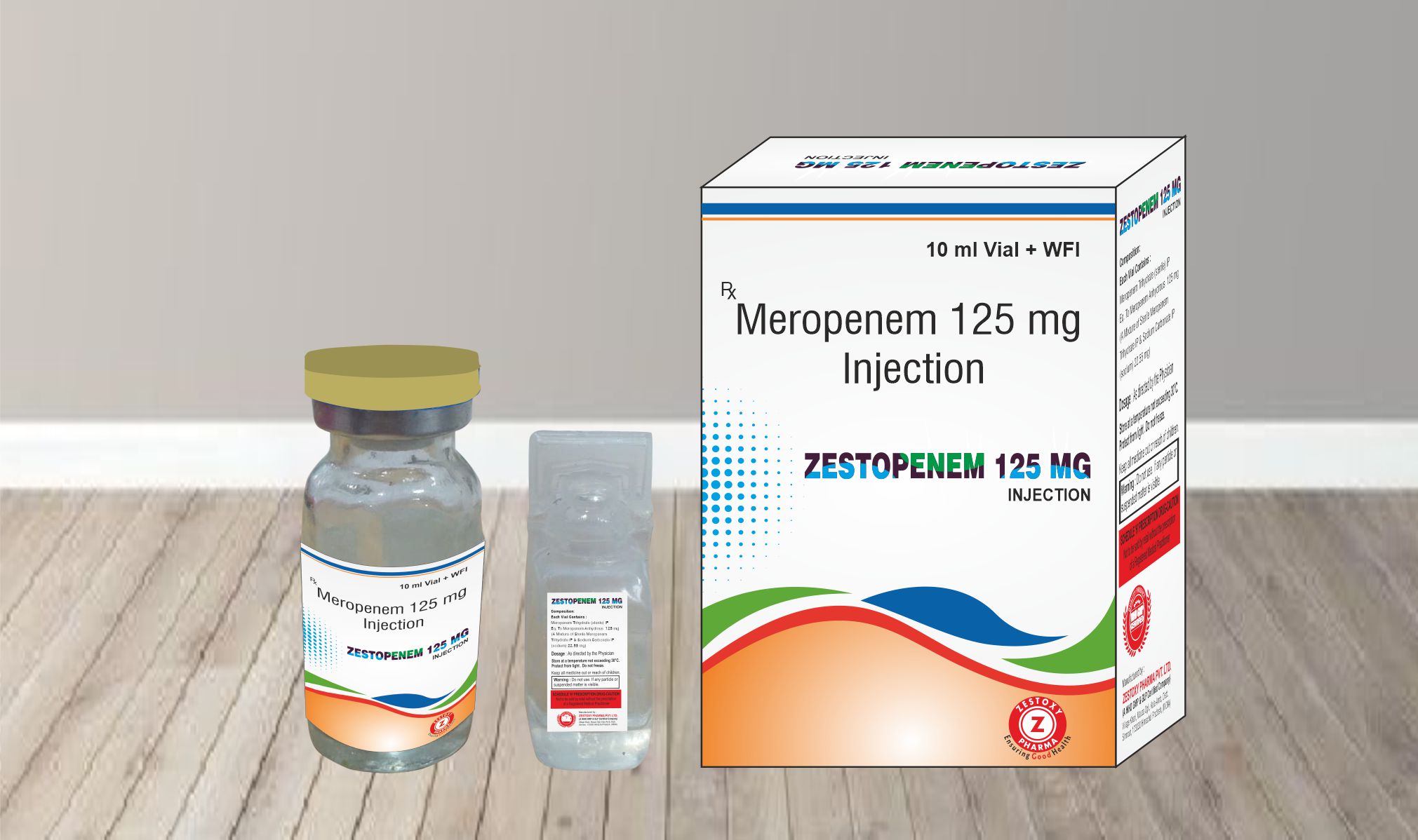 ZESTOPENEM 125 MG INJECTION